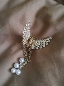 Sparkling Pearl Hair Claw Clip