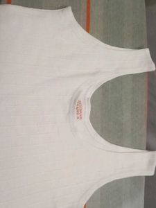 Womens White thermals