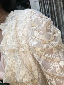 Cute Cream lace Shirt/shrug 😍