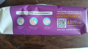 Mylo Wet Wipes-pack Of 2( 80 Wipes In 1 Packet)