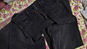 black aesthetic jeans faded