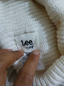 Lee x H&amp;M White Beanie