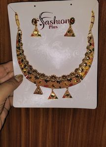 Golden Jewellery Set