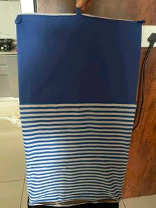 Blue Stripe Hanging Organizer