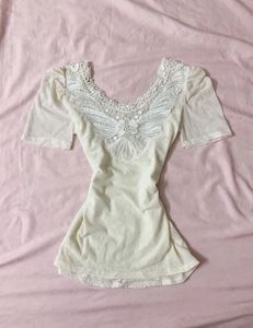 Fairycore Ruched Top
