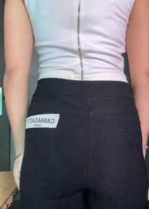 cannagaicy paris flared elasticated pants