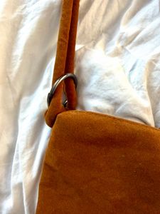 Spacious Suede Tote Bag