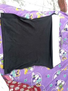 Strapless Black &amp; White Tube Top