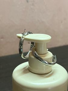 Classic Silver Hoop Earrings