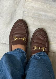Classic Brown Leather Loafers