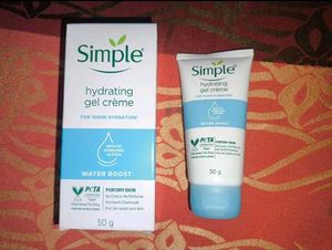 Simple 100H Moisturizer 💧🤍 | Watery &amp; Relaxing ✨