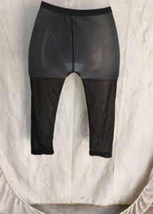 I. black mini tights