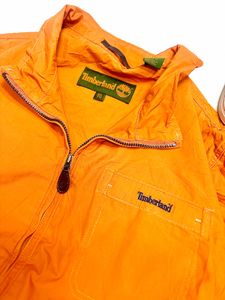 Timberland Orange Zip-Up Jacket
