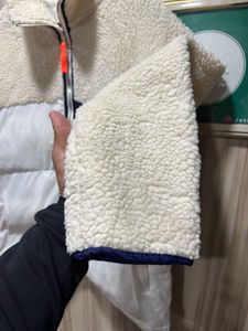Nike Colorblock Sherpa Zipup Puffer Jacket