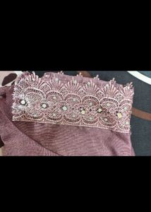 Sparkly Pink Saree