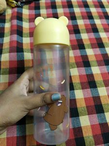 Cute Cartoon Bear Water Bottle