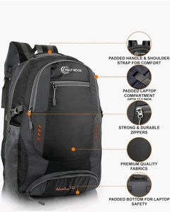 HALF MOON Backpack - Discover The World