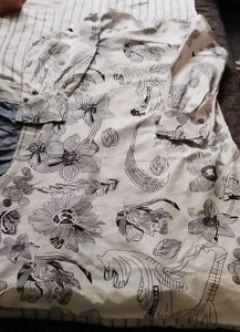 Stylish Floral Print Kurta
