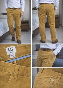 GAP Men's Khaki Slim Fit Pants