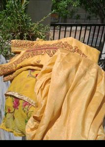 buy soon Beautiful golden yellow Kurta Set