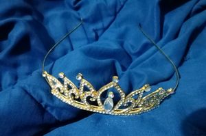 Beautiful Shiny Golden Princess Tiara/Crown