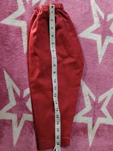 Boys' Red Kurta Pajama Set