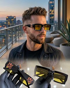 Hogo boss Chunky Black Square Eyeglasses