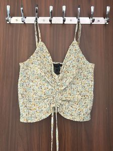 Forever 21 Floral Cami Crop Top (never worn)