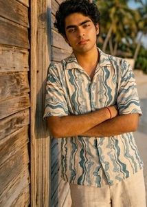 Stylish Printed Short Sleeve Shirt