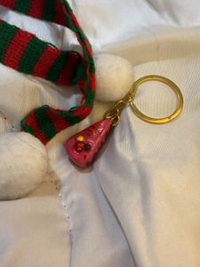 Cute Cake Slice Keychain
