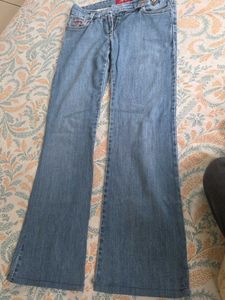VINTAGE Light Wash Flare Jeans