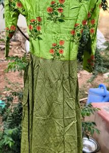 Beautiful Lime Green Kurta Set