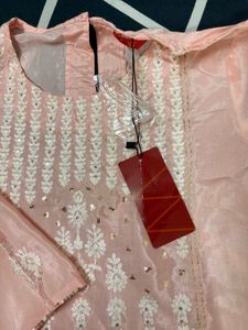 Elegant Embroidered Kurta