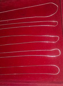 pure silver chain