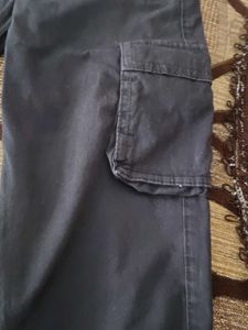 Orange Graphic T-Shirt and black pant