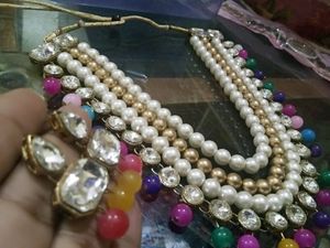 Multi Layer Pearl Beads Set