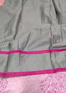 Semi stitched kurta and Unstiched bottom