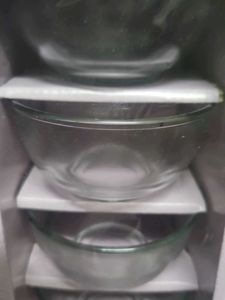 Set of 5 Glass Serving Bowls