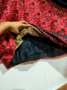 handwork lehanga choli / half saree