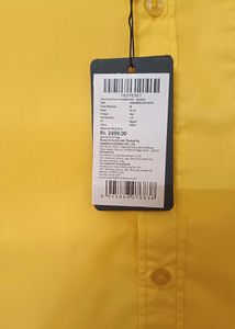🆕️ Daniel Hechter - Men's Yellow Casual Shirt