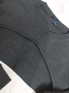 Dark Grey Cropped Pullover