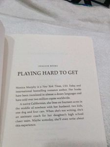 Playing Hard To Get by Monica Murphy