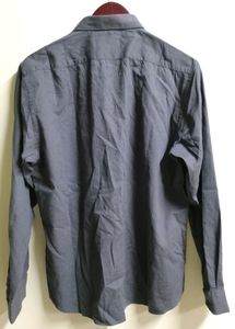 Gray Long Sleeve Button Down