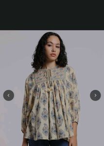 Bohemian Floral Print Kurta