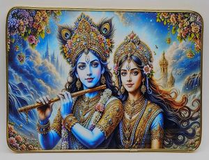 Golden Framed Wall Decor 2pc