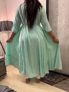 beautiful pastel anarkali