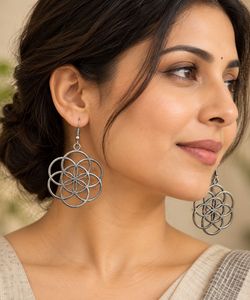 Oxidised earings