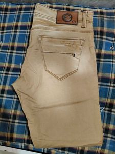 Men's Tan Jeans