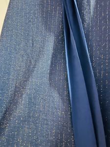 Women Navy Blue Party Wear Top