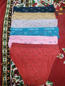 Pack of6 Women's Cotton Briefs